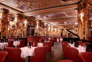 Restaurace v ubytování Hotel Cafe Royal + 37 fotografií
