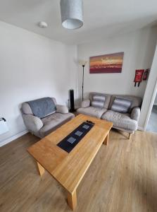 Χώρος καθιστικού στο 4a Smart Apartments
