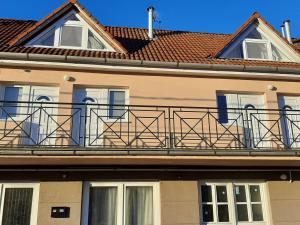 Balkón nebo terasa v ubytování Egniss Apartman 2