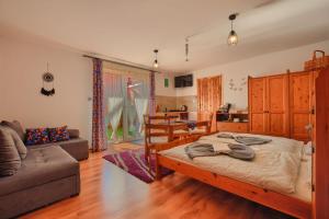 Posezení v ubytování Apartamenty Soszów