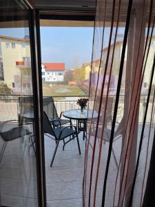 Balkón nebo terasa v ubytování Ametist Casa Leului