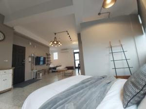 Kuchyň nebo kuchyňský kout v ubytování Huck B&B