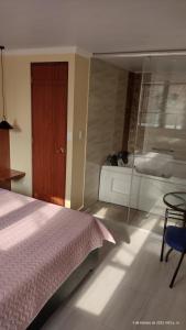 Postel nebo postele na pokoji v ubytování Hotel VIYAJE