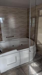Koupelna v ubytování Hotel VIYAJE