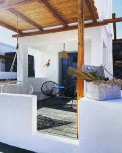 A balcony or terrace at Aeron Suites