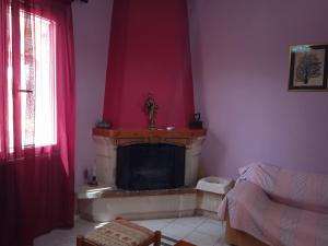 Posezení v ubytování Sitzanaki Home