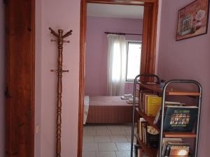 Postel nebo postele na pokoji v ubytování Sitzanaki Home
