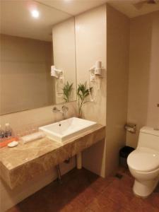 Baðherbergi á Guangdong Baiyun City Hotel