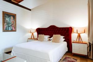 Postel nebo postele na pokoji v ubytování Hotel Pousada Boutique Coco Bambu Morere