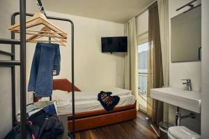 Vannituba majutusasutuses Hotel Paradiso Conca d'Oro