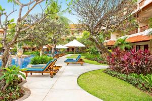 Zahrada ubytování Bali Rani Hotel