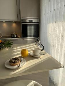 Kuchnia lub aneks kuchenny w obiekcie Apartman Yacht