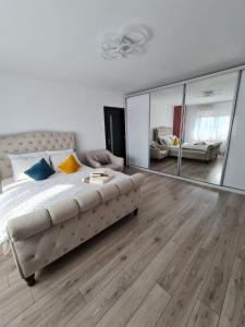 Χώρος καθιστικού στο Stephanie Apartment