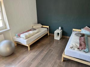 Postel nebo postele na pokoji v ubytování Penthouse