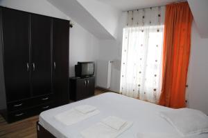 Una cama o camas en una habitación de Hotel Rodiv
