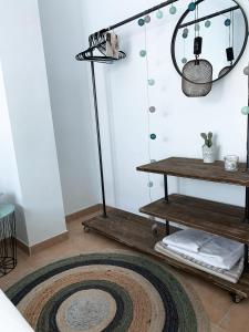 Posteľ alebo postele v izbe v ubytovaní Home Bóveda Salobreña
