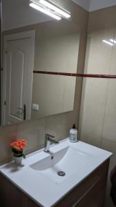 Kúpeľňa v ubytovaní Apartamento Candelaria vivienda vacacional