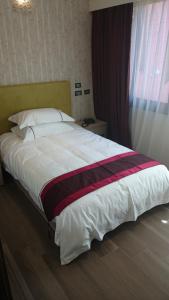 Postel nebo postele na pokoji v ubytování Igiban Hotel