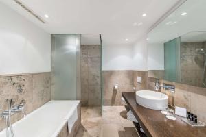 Koupelna v ubytování Arthotel Heidelberg