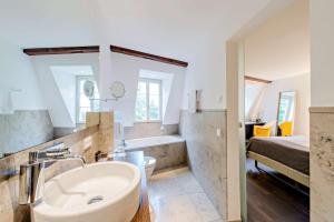 Koupelna v ubytování Arthotel Heidelberg