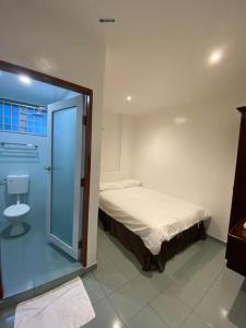 Koupelna v ubytování HOTEL MIRAMA 美麗華酒店