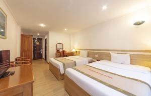 Sjónvarps- og/eða afþreyingartæki á Vietsovpetro Hotel Dalat