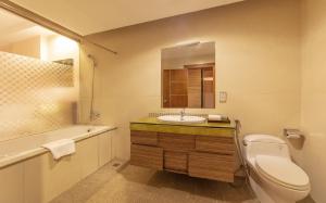 Baðherbergi á Vietsovpetro Hotel Dalat
