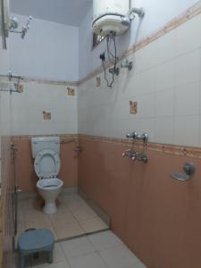 Koupelna v ubytování Hotel Vijay laxmi