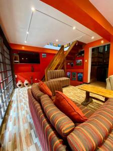 Posezení v ubytování Mistico Machupicchu Eco B&B