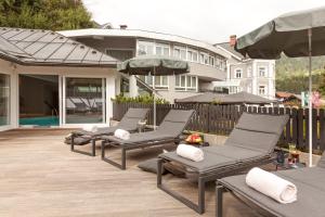 Kolam renang di atau di dekat ERIKA Boutiquehotel Kitzbühel