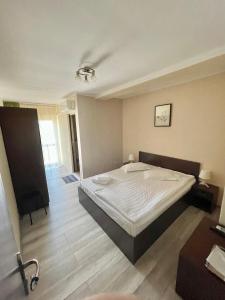 Cama o camas de una habitación en Pensiune Venetia Mariaj