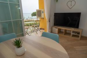 TV a/nebo společenská místnost v ubytování HomeHolidaysRentals Eiffel - Costa Barcelona