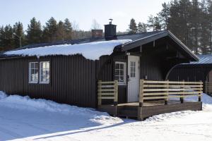 Hotell Tjamstan Malå v zimě