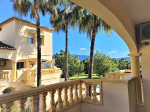 Balkón alebo terasa v ubytovaní Villa la Giralda