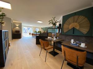 Χώρος καθιστικού στο Hotel zur Bever