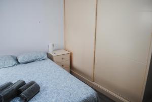 Cama o camas de una habitación en Casa Centro Histórico Almería - Jayrán