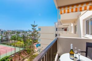 Balkón nebo terasa v ubytování El Dorado Playa las Americas PH03 + 22 fotografií
