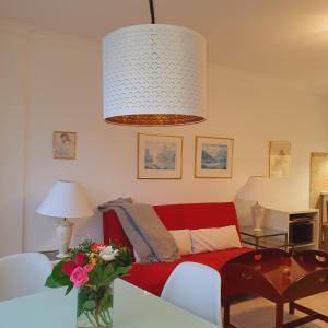 Area soggiorno di Hamburg Niendorf-Suite