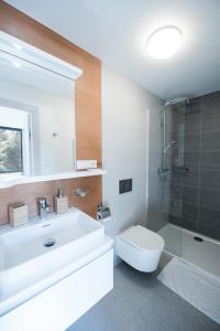Kúpeľňa v ubytovaní Villa Drosera s wellnessom, Račkova dolina v Západných Tatrách