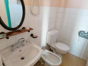 Koupelna v ubytování Les Charmilles