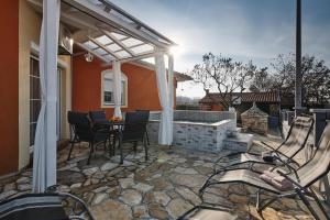 Μπαλκόνι ή βεράντα στο Apartment David with Hydromassage Bath near Umag