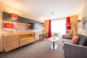 Posezení v ubytování Centralhotel Binz