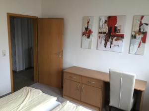 Postel nebo postele na pokoji v ubytování Haus Kim - Apartments