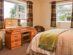 En eller flere senge i et værelse på Glen Helen