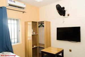 TV a/nebo společenská místnost v ubytování MTA Lounge and Leisures