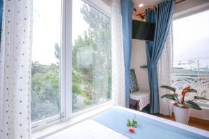 Balkón nebo terasa v ubytování Rose Valley Hotel Da Lat Vietnam