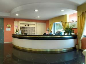 Vstupní hala nebo recepce v ubytování Hotel Bifi