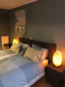 Dunes & Sea at Kijkduin客房内的一张或多张床位