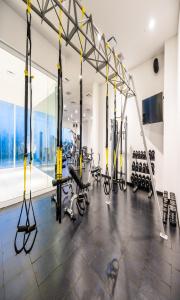 Gimnasio o instalaciones de fitness de Dreams Karibana Cartagena Golf & Spa Resort