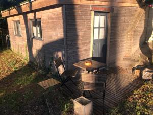 Gril dostupný pro hosty v bed and breakfast